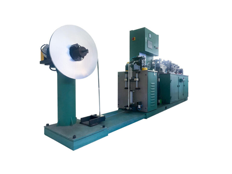 Radiator fin forming machine