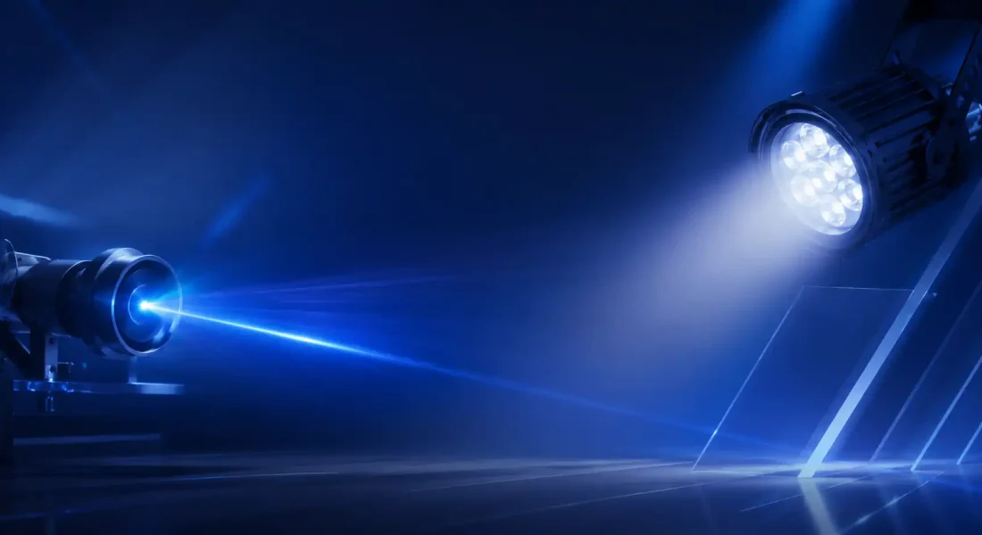 Laser Lighting banner